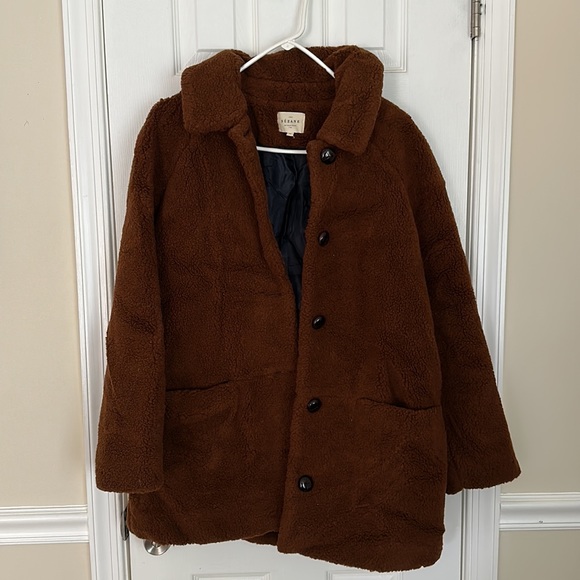 Sézane Isae Teddy Coat size 40 / US 8 - Picture 5 of 7